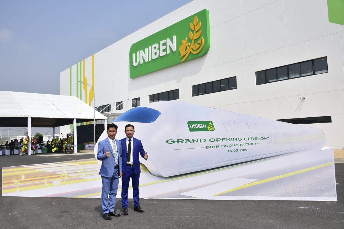 UNIBEN khánh thành thêm một nhà máy thực phẩm hiện đại tại KCN Việt Nam - Singapore 2, Bình Dương